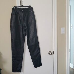 Ladies Harley Davidson leather pants (never been worn)